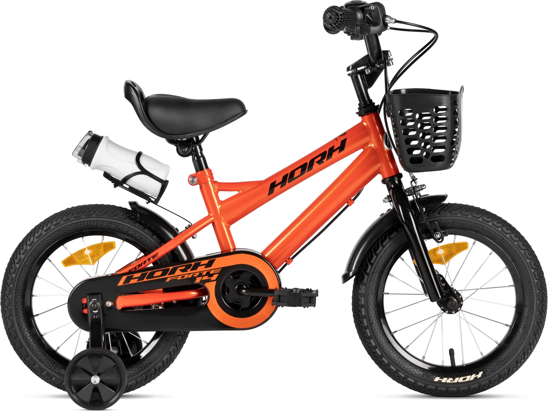 Велосипед HORH FORTE 14" (2026) Orange-Black - изображение 1