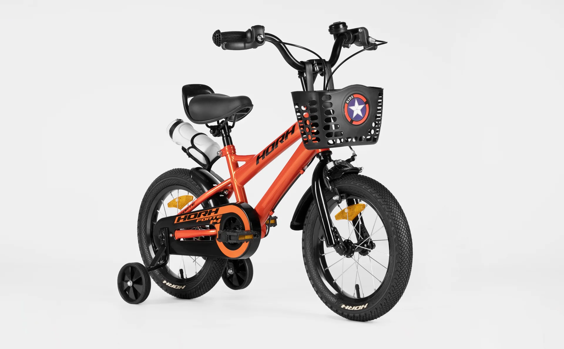 Велосипед HORH FORTE 14" (2026) Orange-Black - миниатюра 2