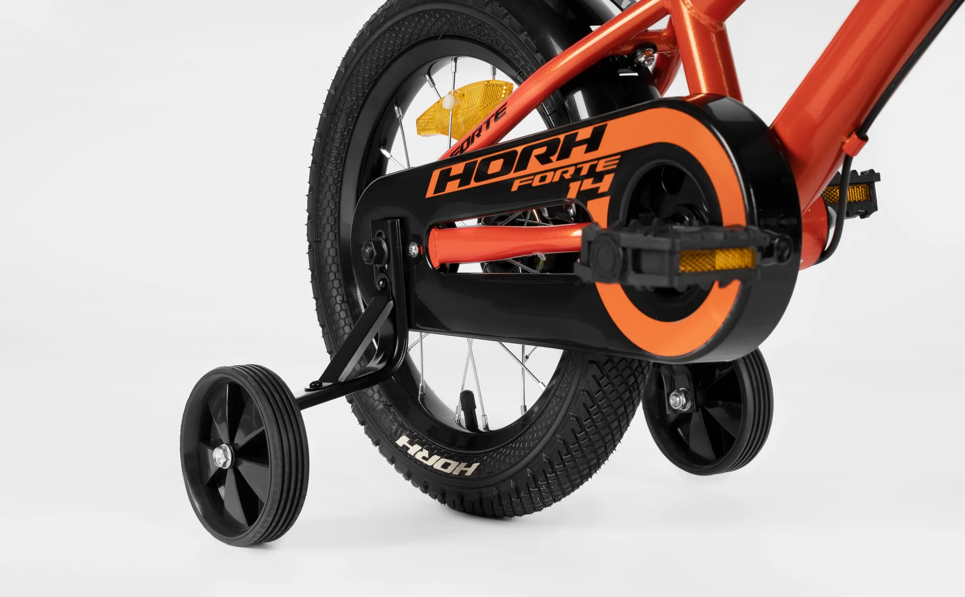 Велосипед HORH FORTE 14" (2026) Orange-Black - миниатюра 4