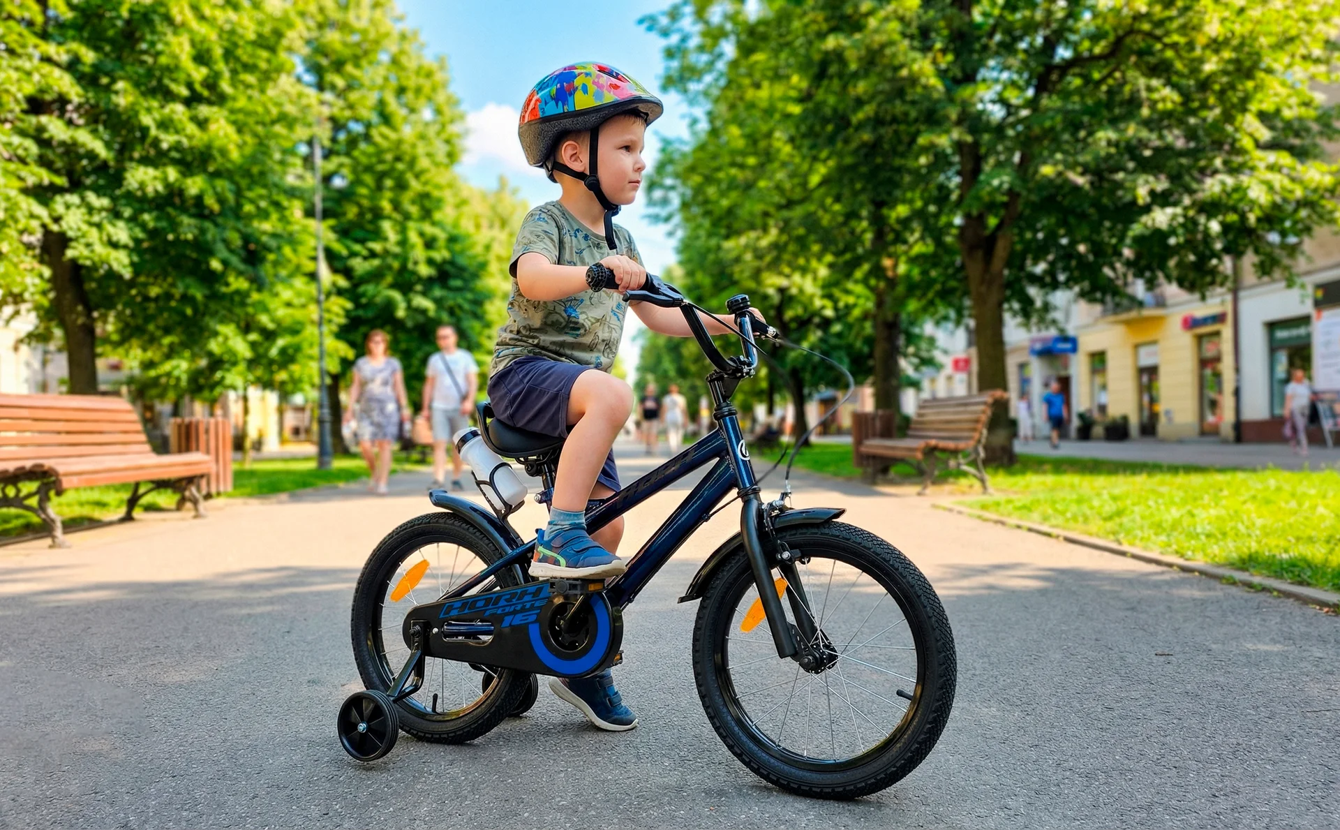 Велосипед HORH FORTE 16" (2026) Chamelion Blue - миниатюра 2