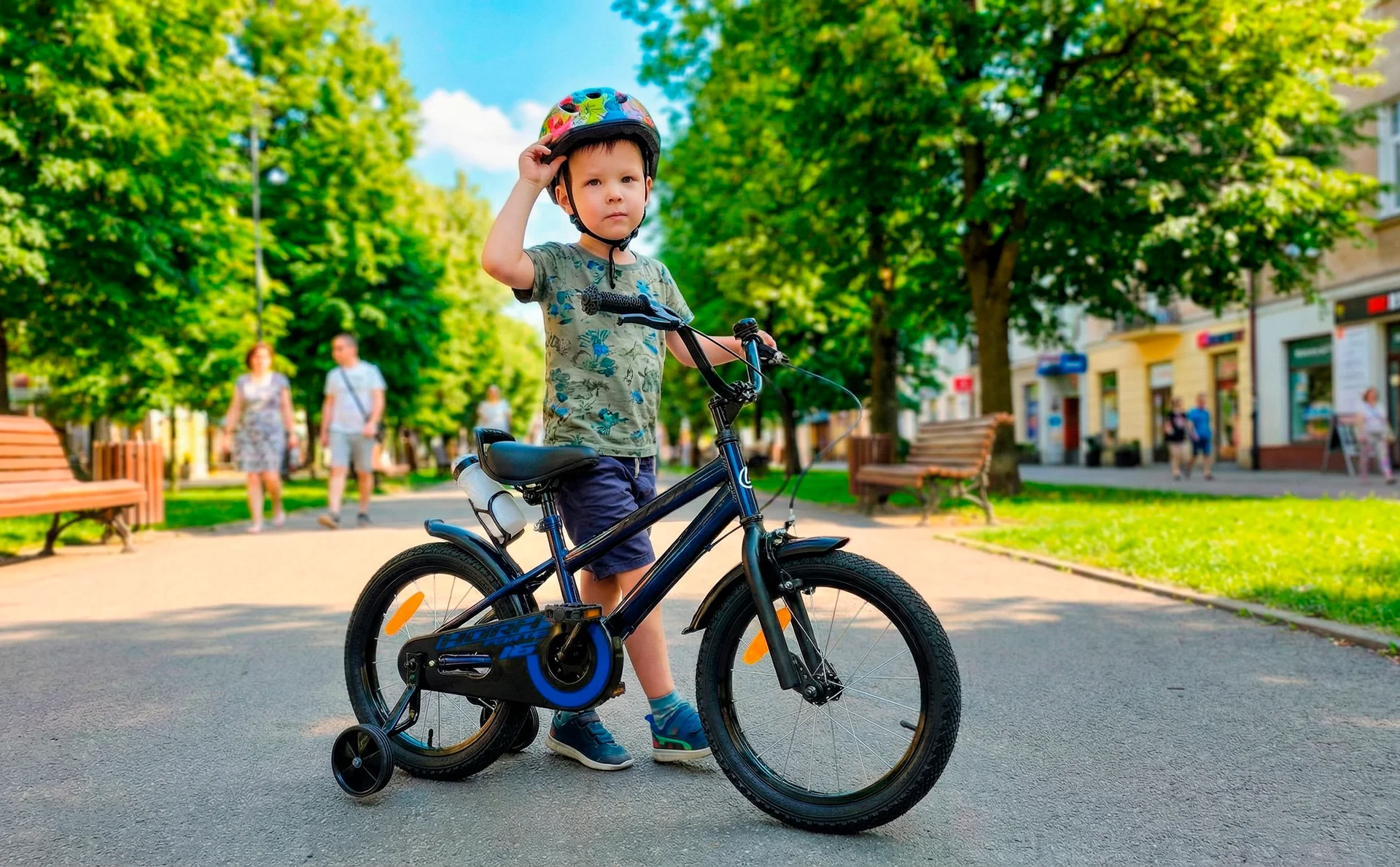 Велосипед HORH FORTE 16" (2026) Chamelion Blue - миниатюра 4
