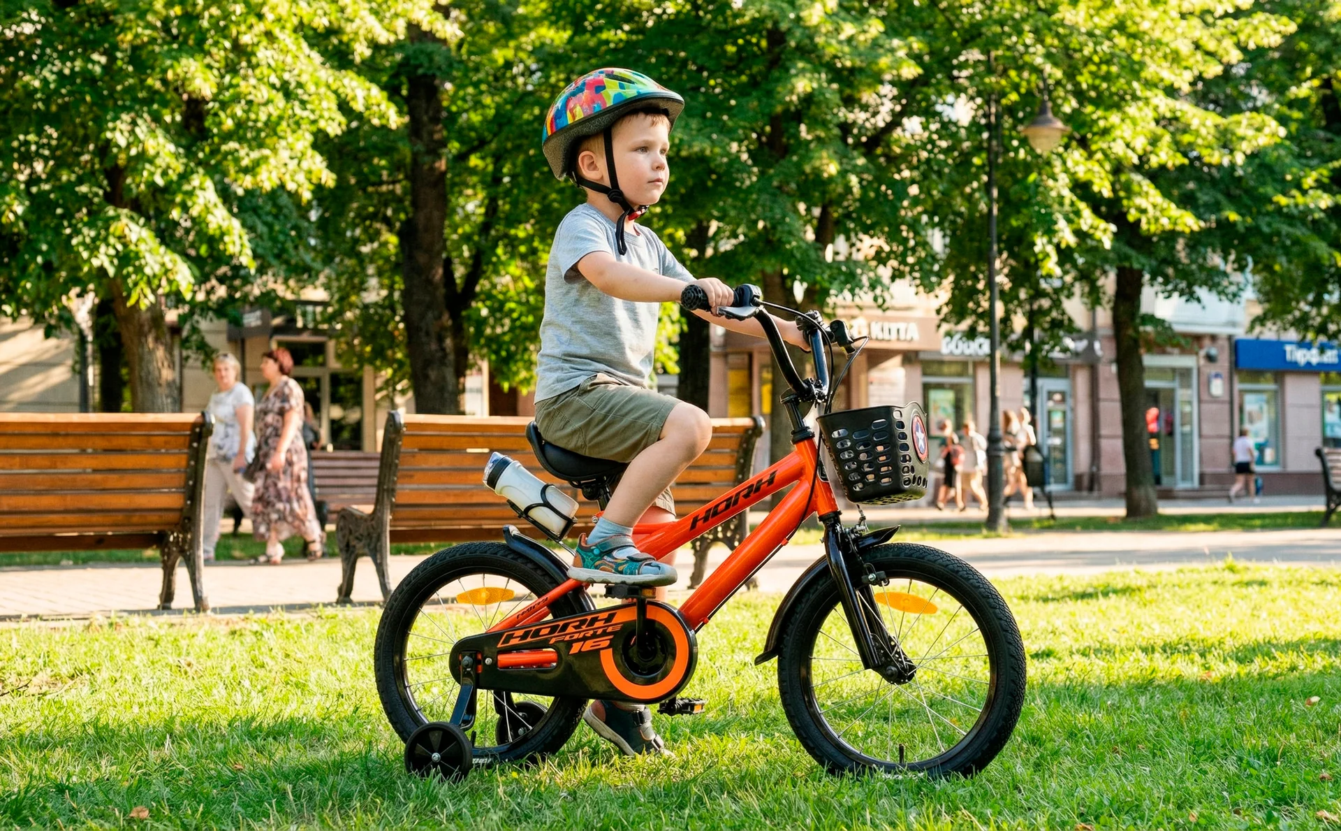 Велосипед HORH FORTE 16" (2026) Orange-Black - миниатюра 2