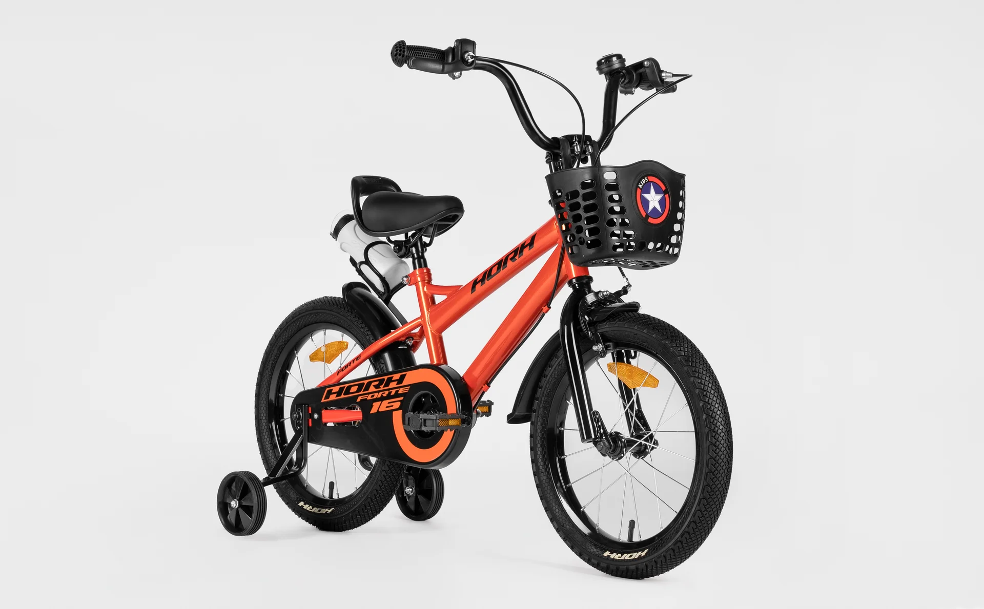Велосипед HORH FORTE 16" (2026) Orange-Black - миниатюра 5