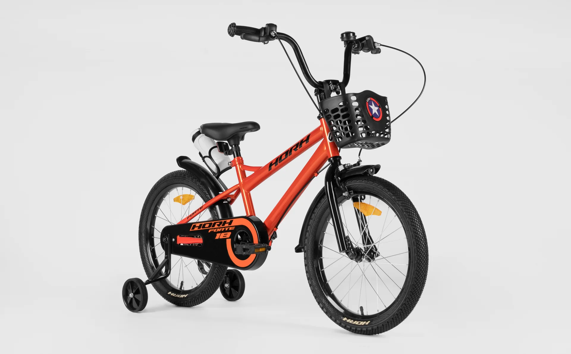 Велосипед HORH FORTE 18" (2026) Orange-Black - миниатюра 5