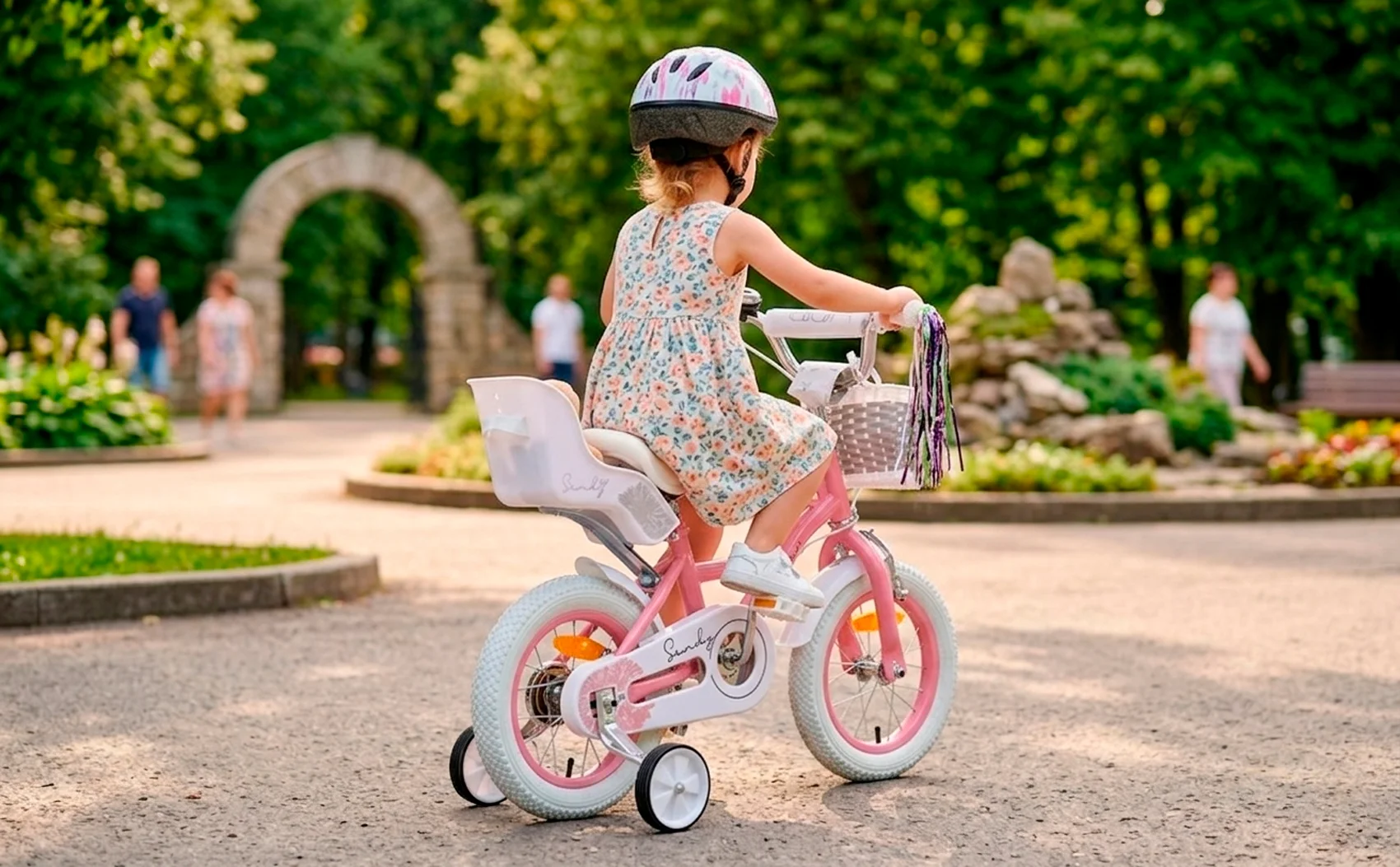 Велосипед HORH SANDY 12" (2026) Pink-White - миниатюра 3