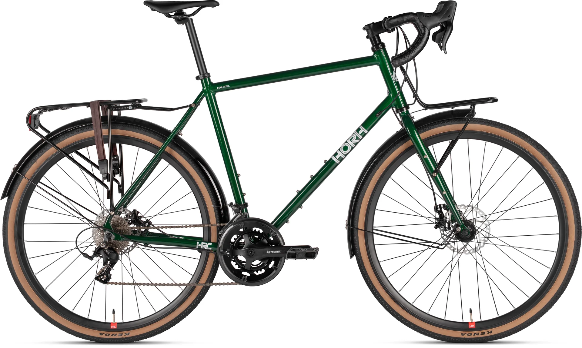 Велосипед HORH RECORD CROSS 700C* (2026) Green - изображение 1