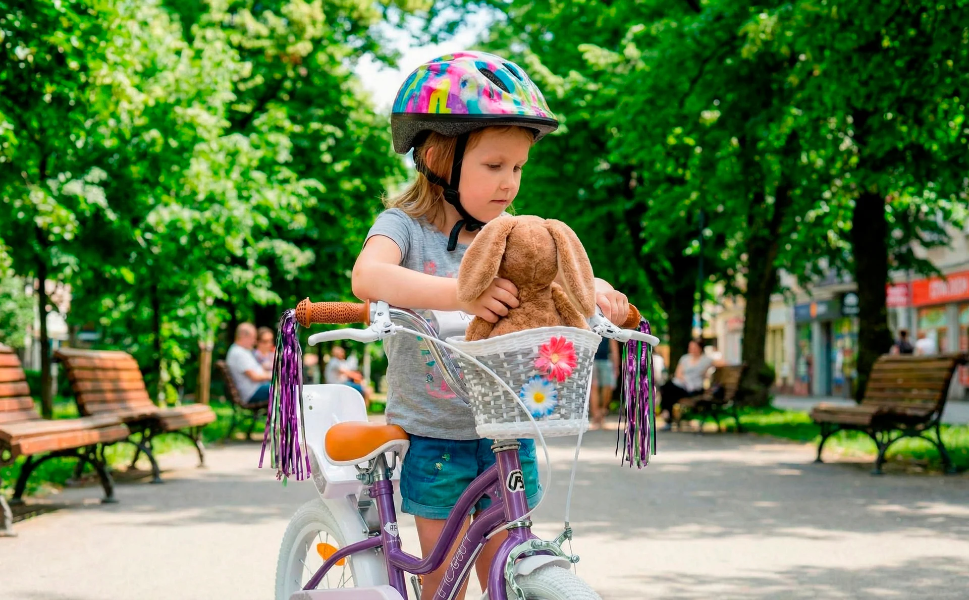Велосипед HORH SANDY 16" (2026) Purple-White - миниатюра 4