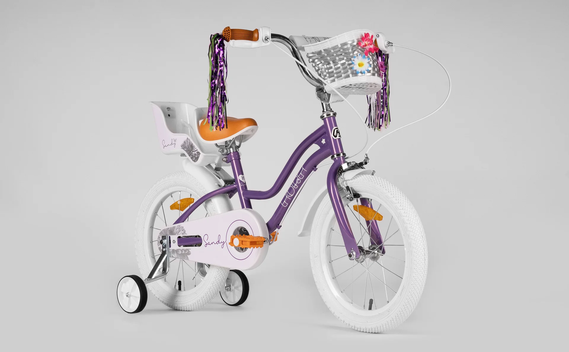 Велосипед HORH SANDY 16" (2026) Purple-White - миниатюра 5