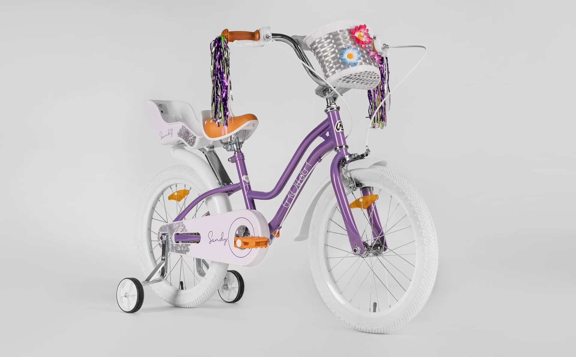 Велосипед HORH SANDY 18" (2026) Purple-White - миниатюра 5