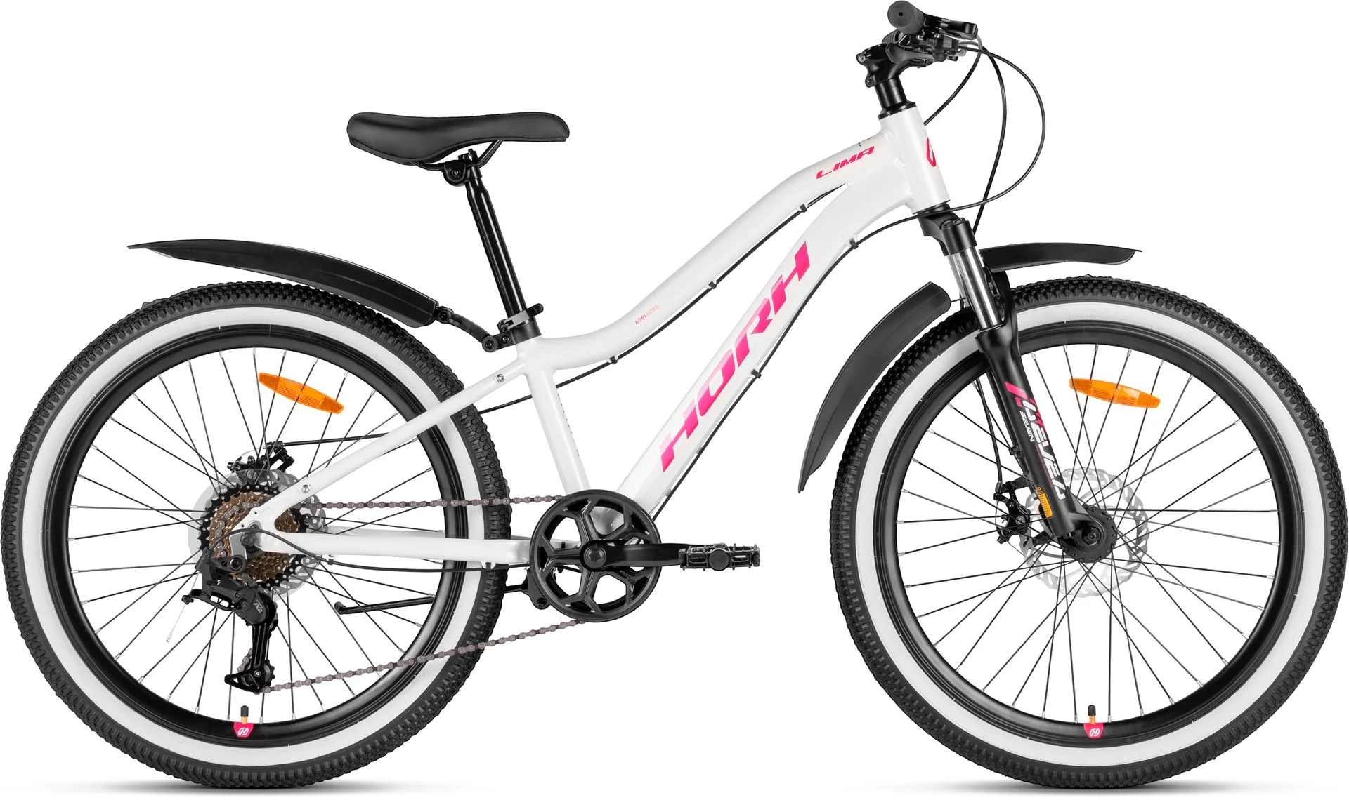 Велосипед HORH LIMA 24" (2026) White-Pink