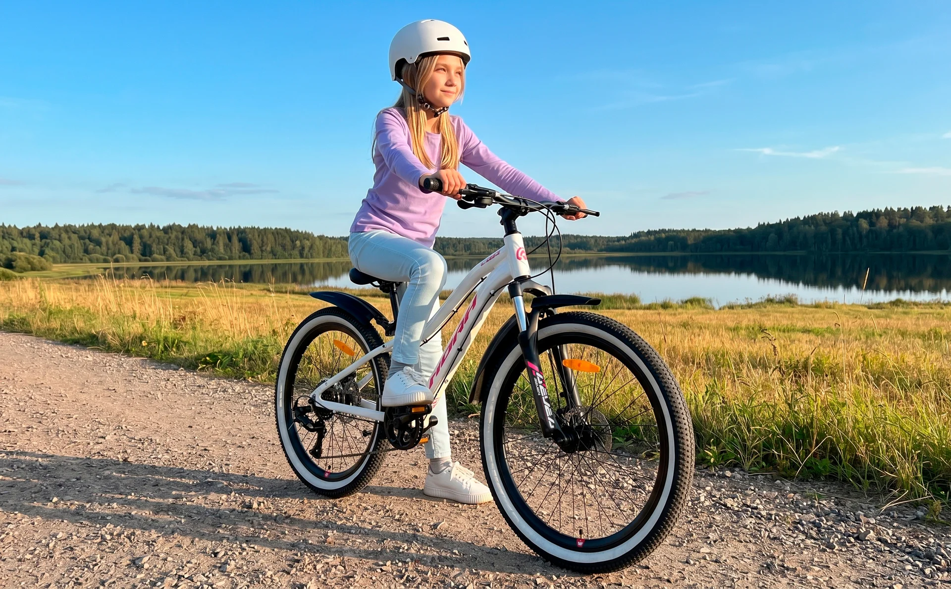Велосипед HORH LIMA 24" (2026) White-Pink - миниатюра 2