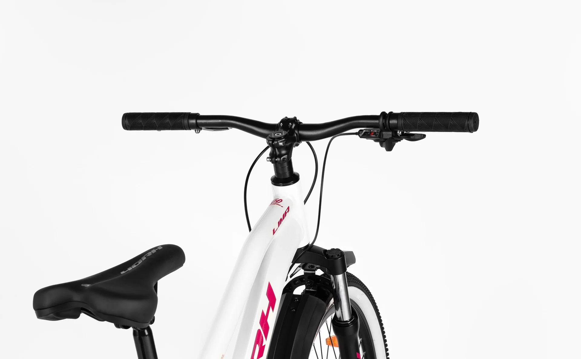 Велосипед HORH LIMA 24" (2026) White-Pink - миниатюра 7