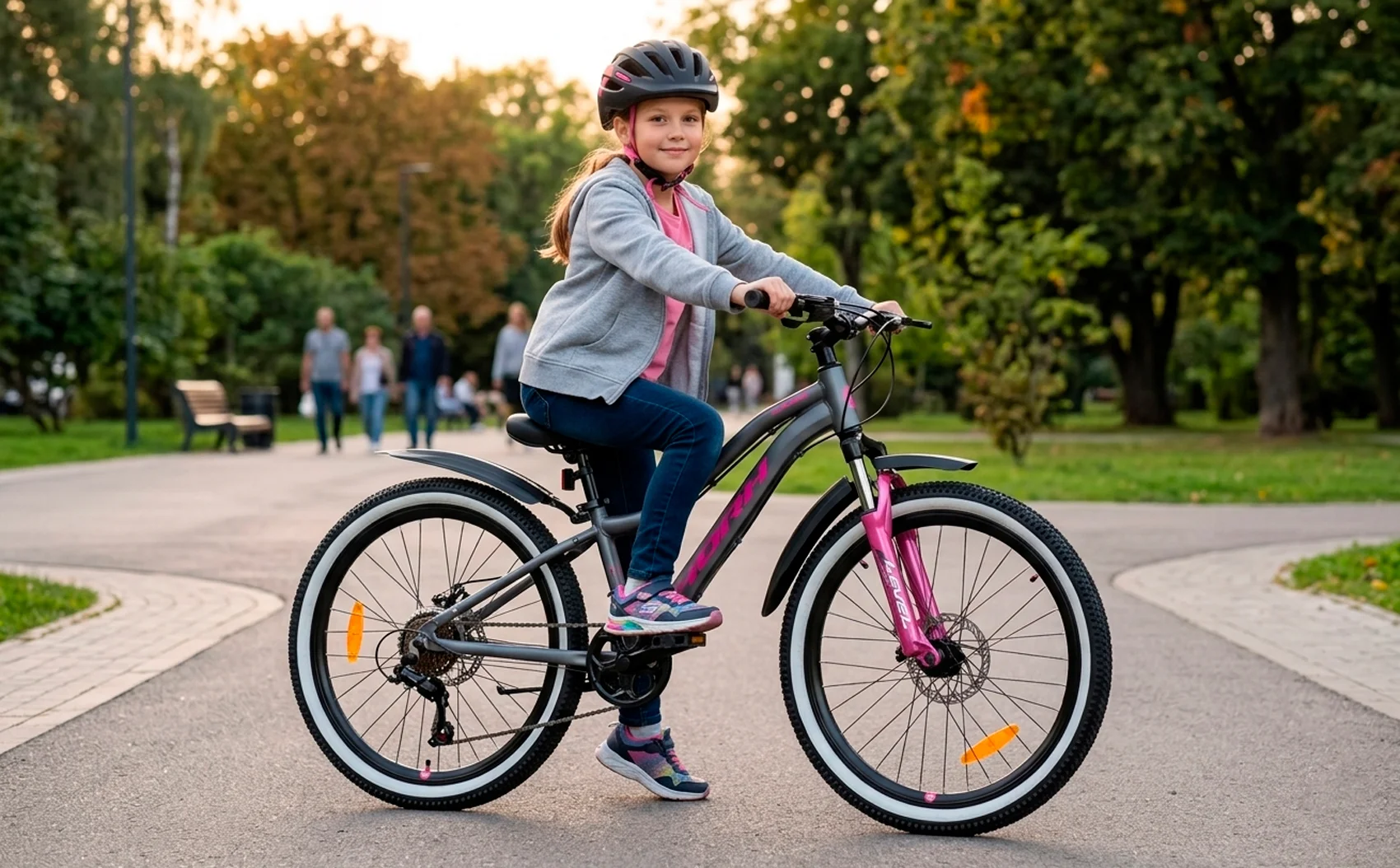 Велосипед HORH LIMA 24" (2026) Black-Purple - миниатюра 2