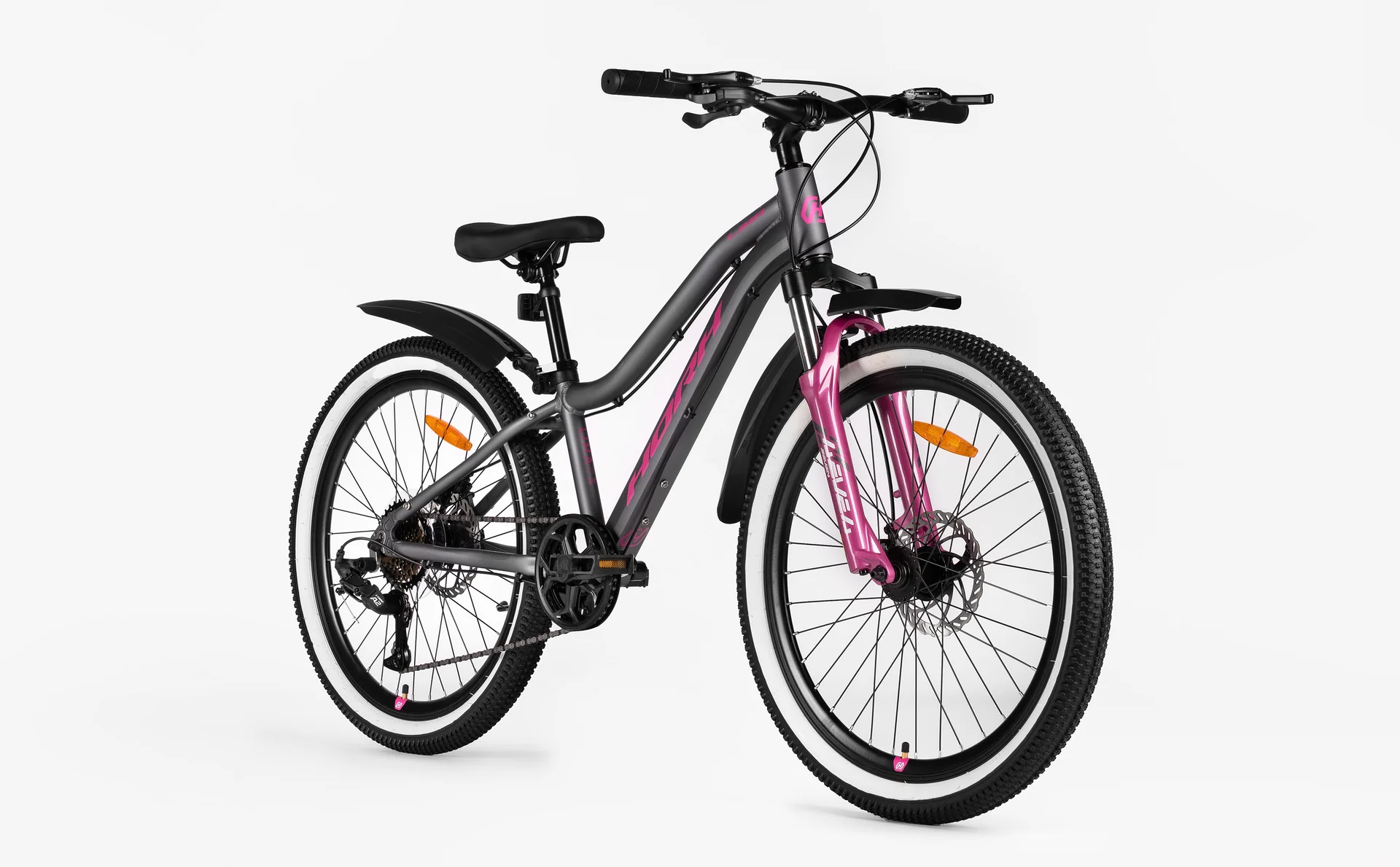 Велосипед HORH LIMA 24" (2026) Black-Purple - миниатюра 5