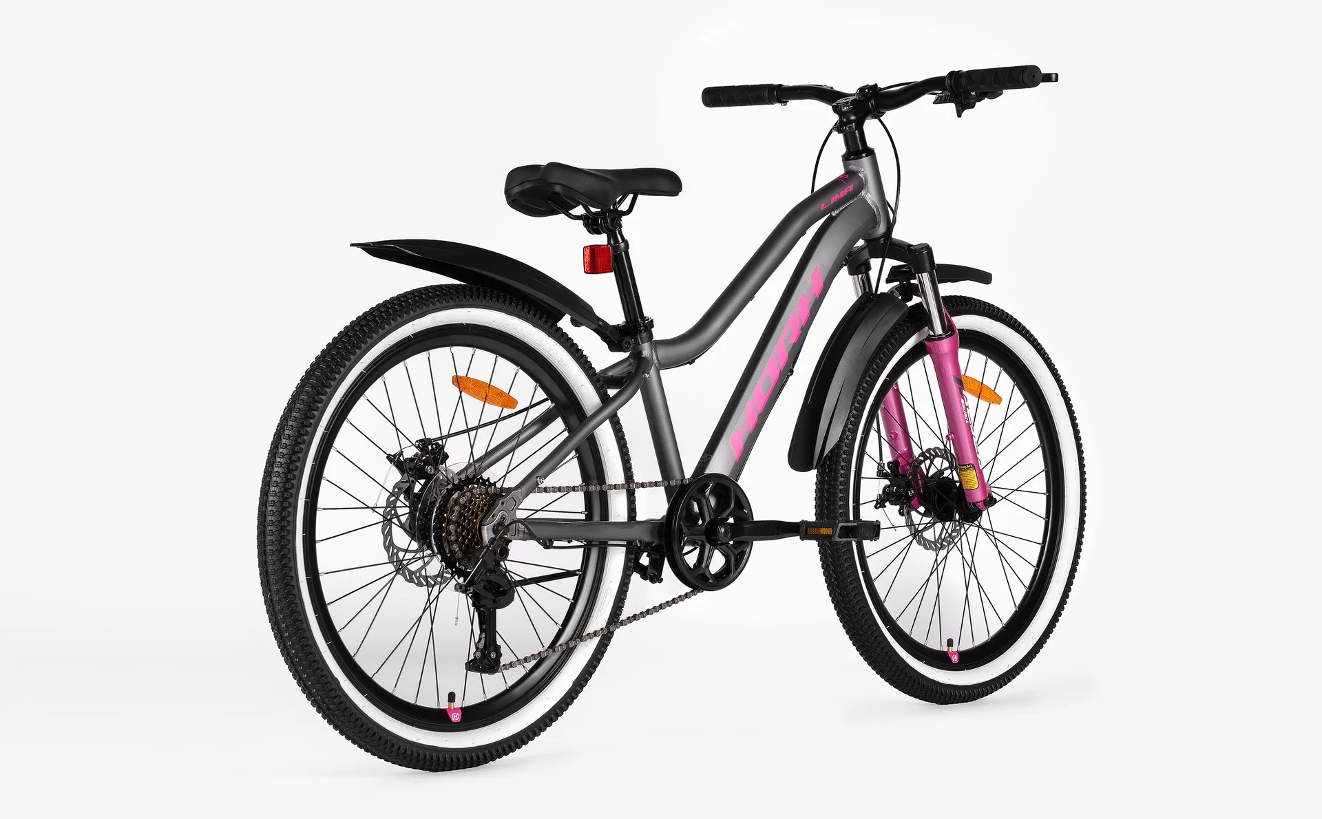 Велосипед HORH LIMA 24" (2026) Black-Purple - миниатюра 6