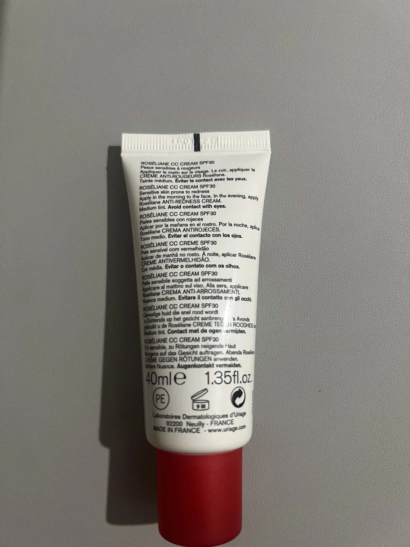 СС КРЕМ ДЛЯ ЛИЦА uriage spf 30 - миниатюра 6