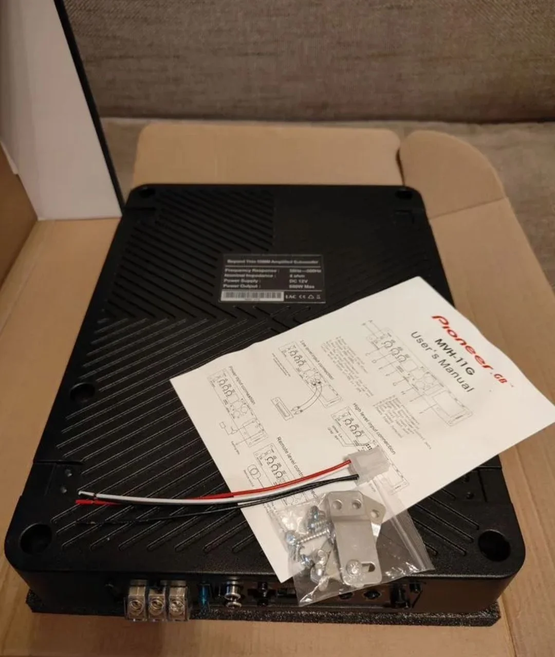 Сабвуфер Pioneer GB — 800W - миниатюра 2