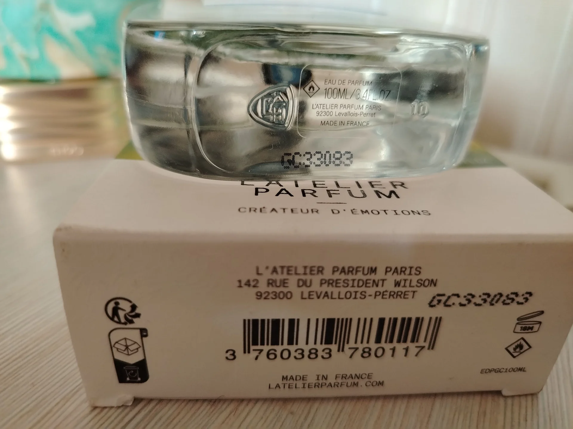 Green crush L'ATELIER Parfum opus 3 от 100мл - миниатюра 3