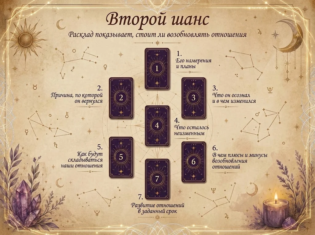 Расклады Таро онлайн Ответы на любые вопросы - миниатюра 4