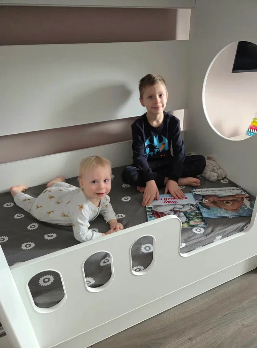 Двухъярусная кровать «Классика» + 2 матраса в подарок ❤️ - миниатюра 4