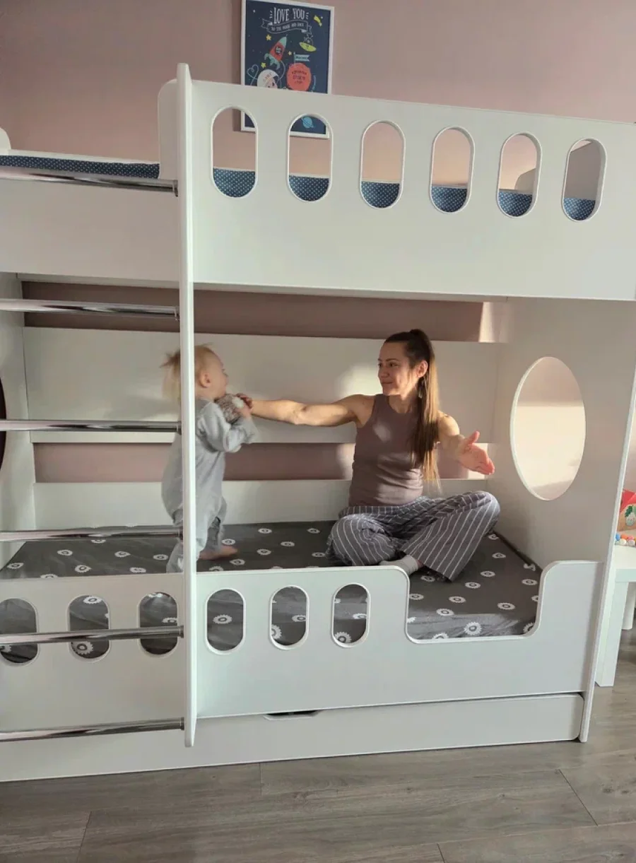 Двухъярусная кровать «Классика» + 2 матраса в подарок ❤️ - миниатюра 6