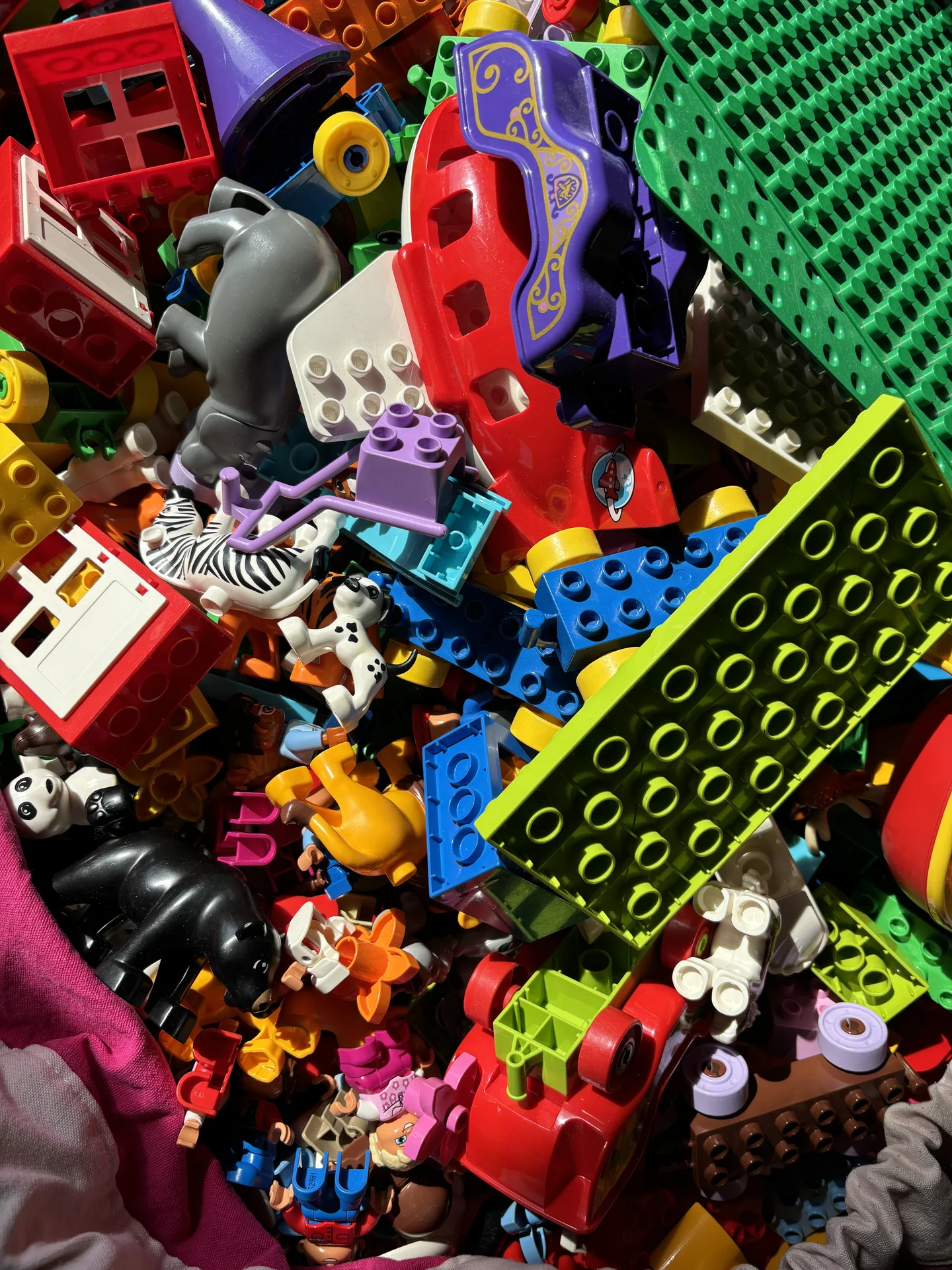 Lego duplo 600 деталей - миниатюра 2