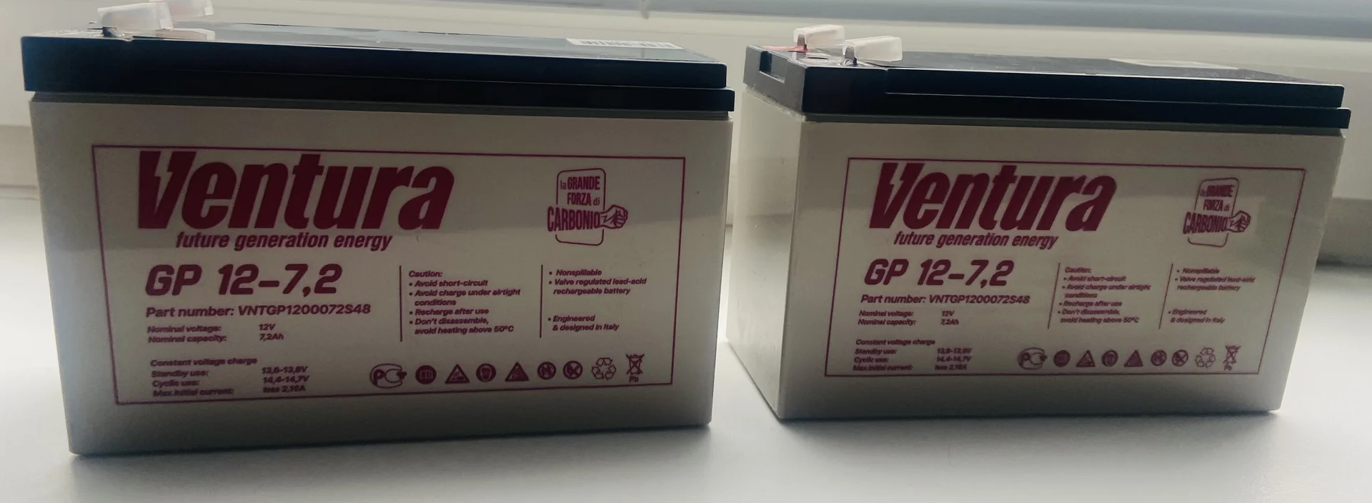 АКБ Ventura GP 12v 7,2ah - изображение 1