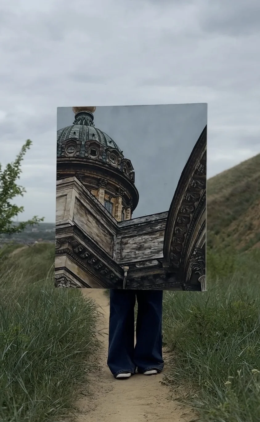 Картина 110x120 см, Казанский собор , Санкт-Петербург