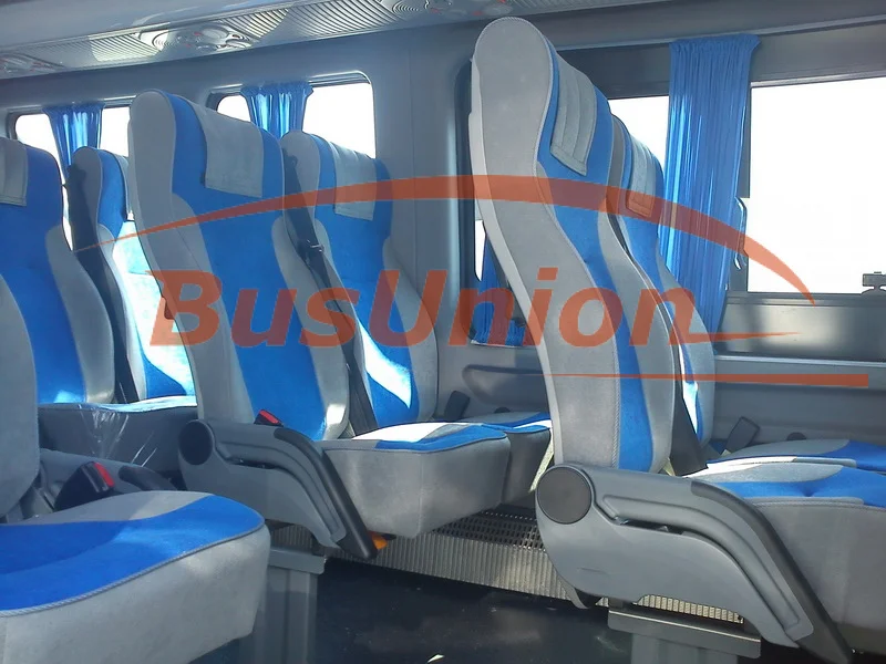 Перетяжка салона микроавтобуса автобуса. - миниатюра 10