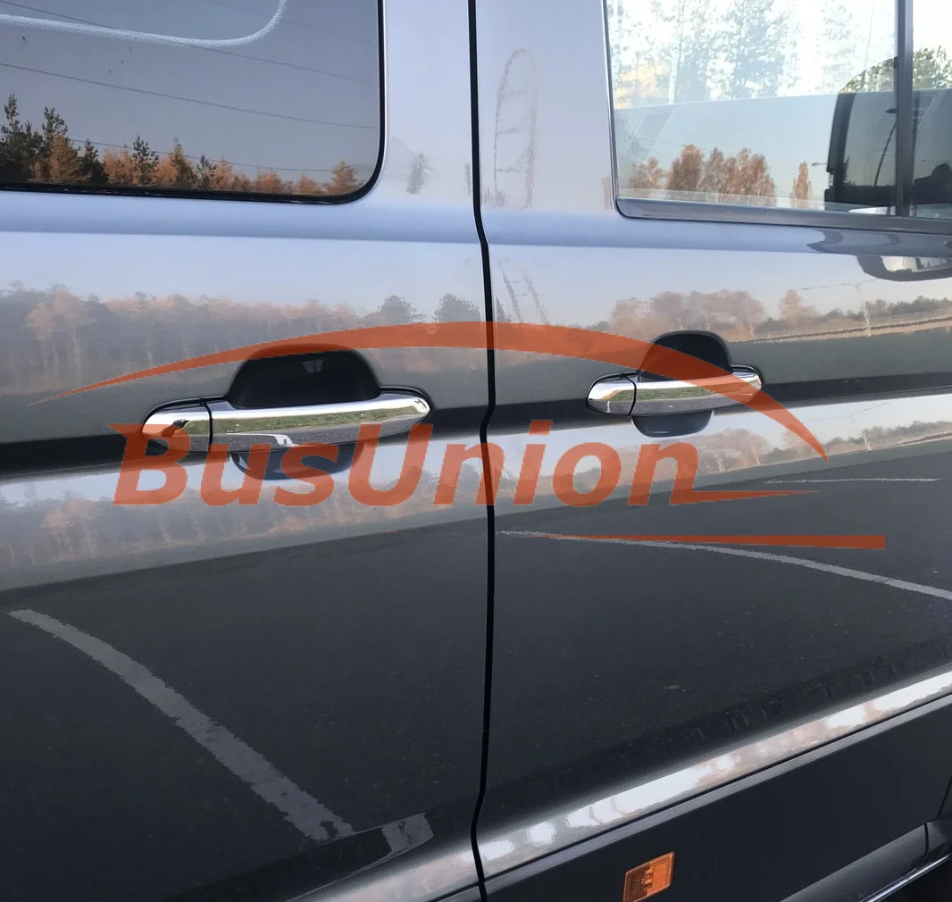 Хромированные накладки на ручки Фольксваген Крафтер Volkswagen Crafter 2020 г. - миниатюра 3