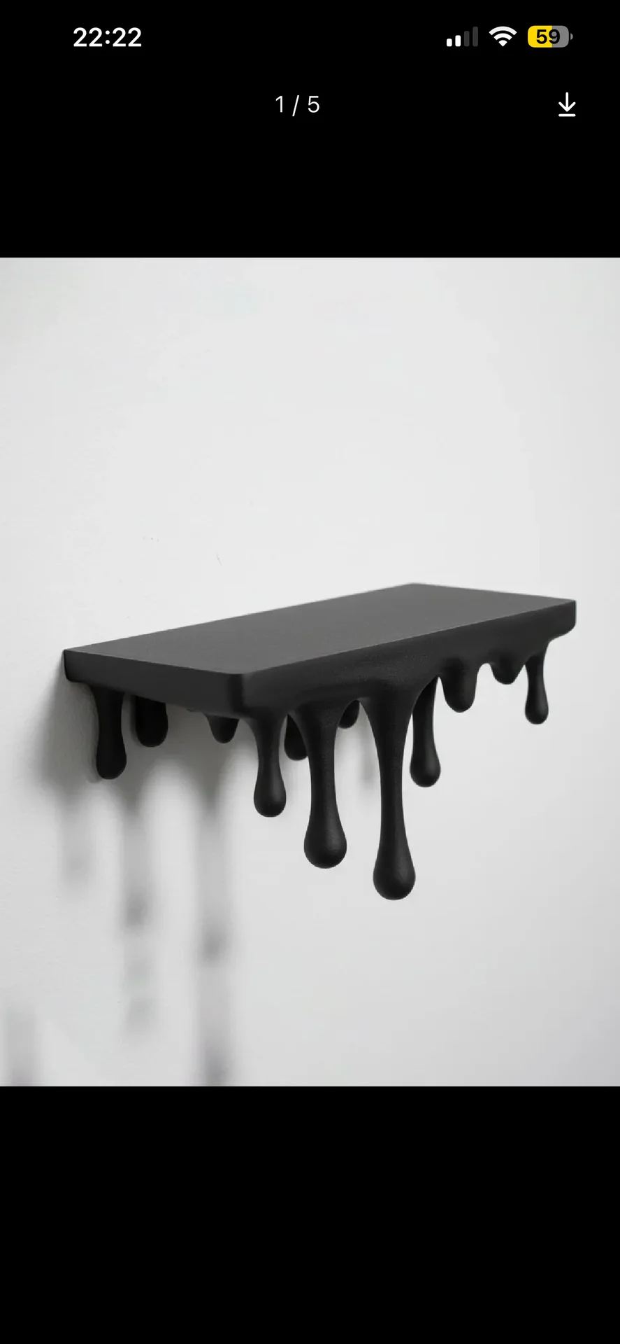 Полка 18,5см "Drip” как в Pinterest - миниатюра 2