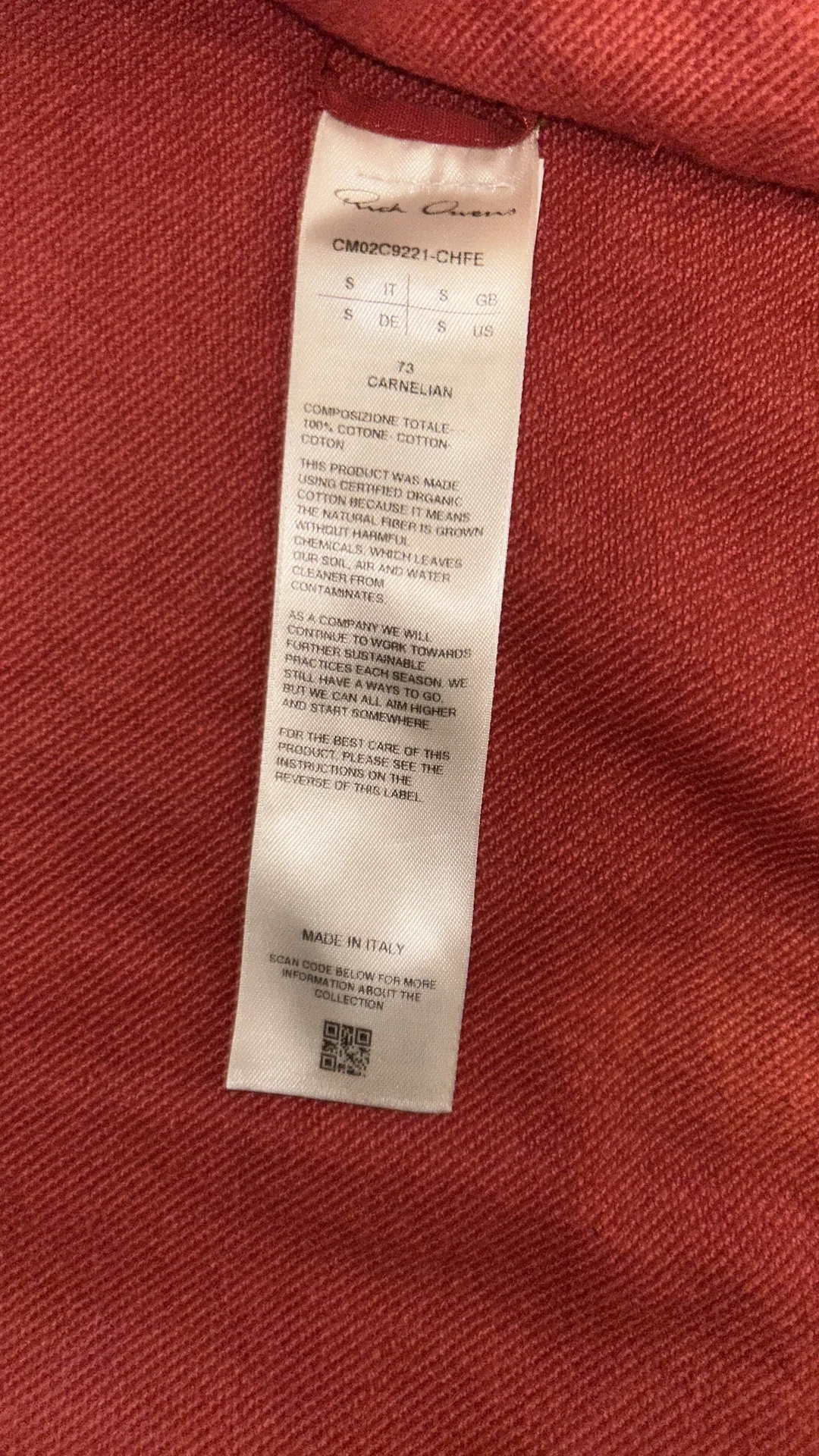 кофта rick owens x champion - миниатюра 4