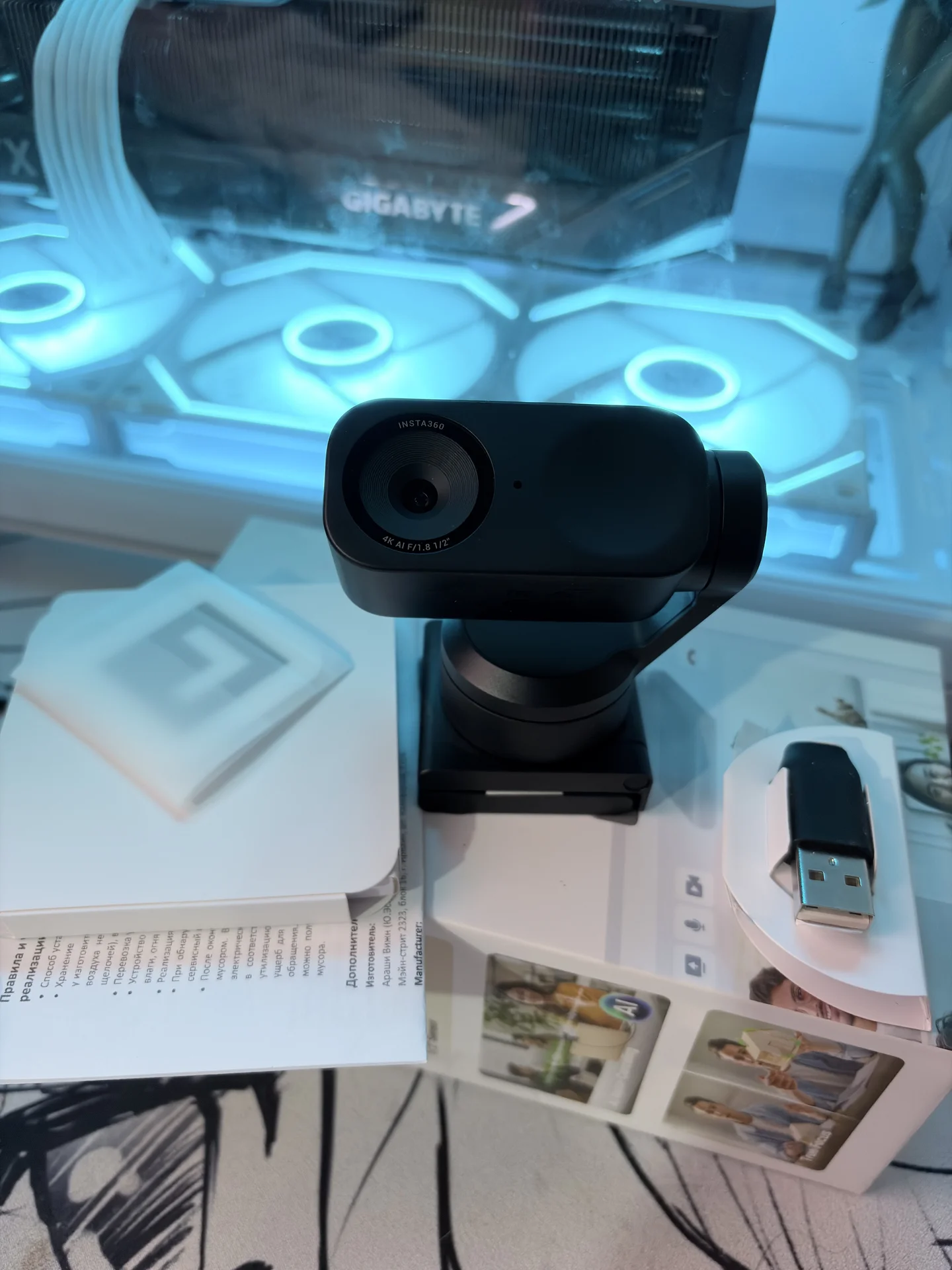 Веб-камера Insta360 Link 2 - миниатюра 4