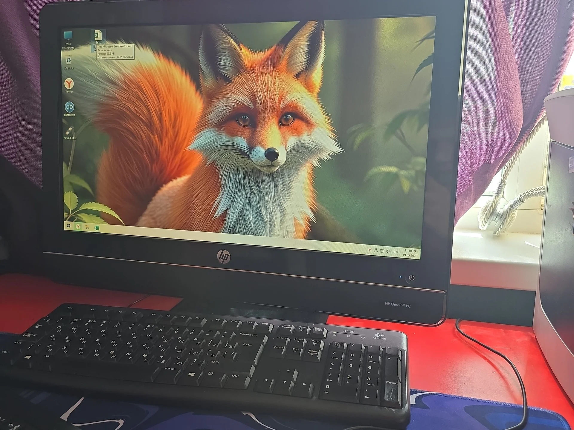 Моноблок Hp omni 100pc - изображение 1