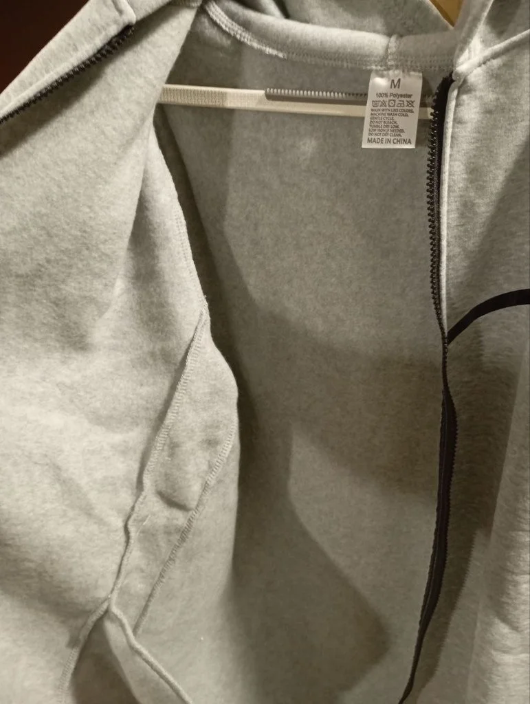 Кофта Nike 100% полиэстр - миниатюра 5