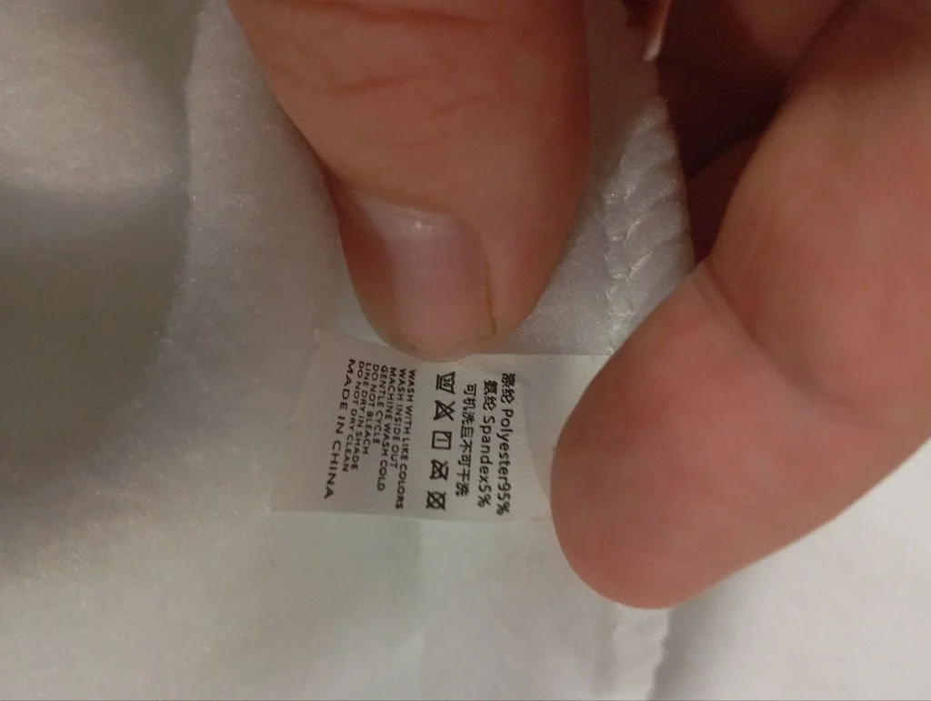 Худи белое с двойным капюшоном - миниатюра 6