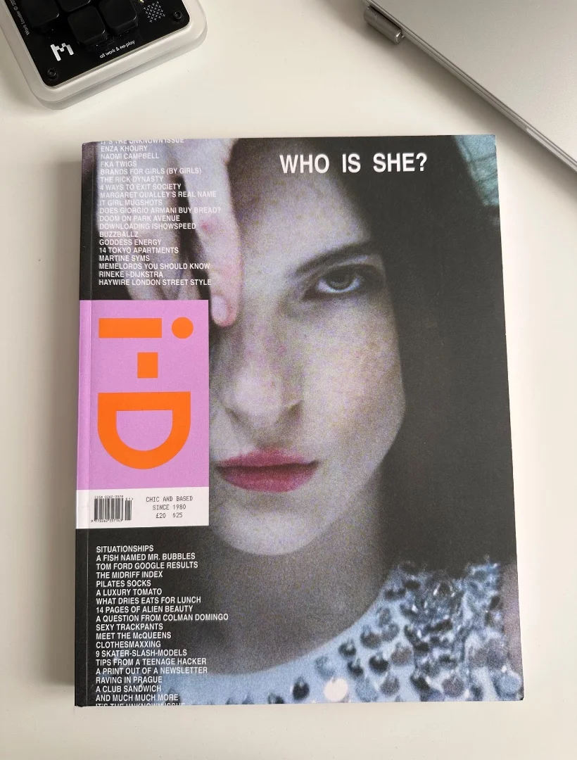 Журнал i-D Magazine S/S 2025: The 'Unknown' Issue - изображение 1