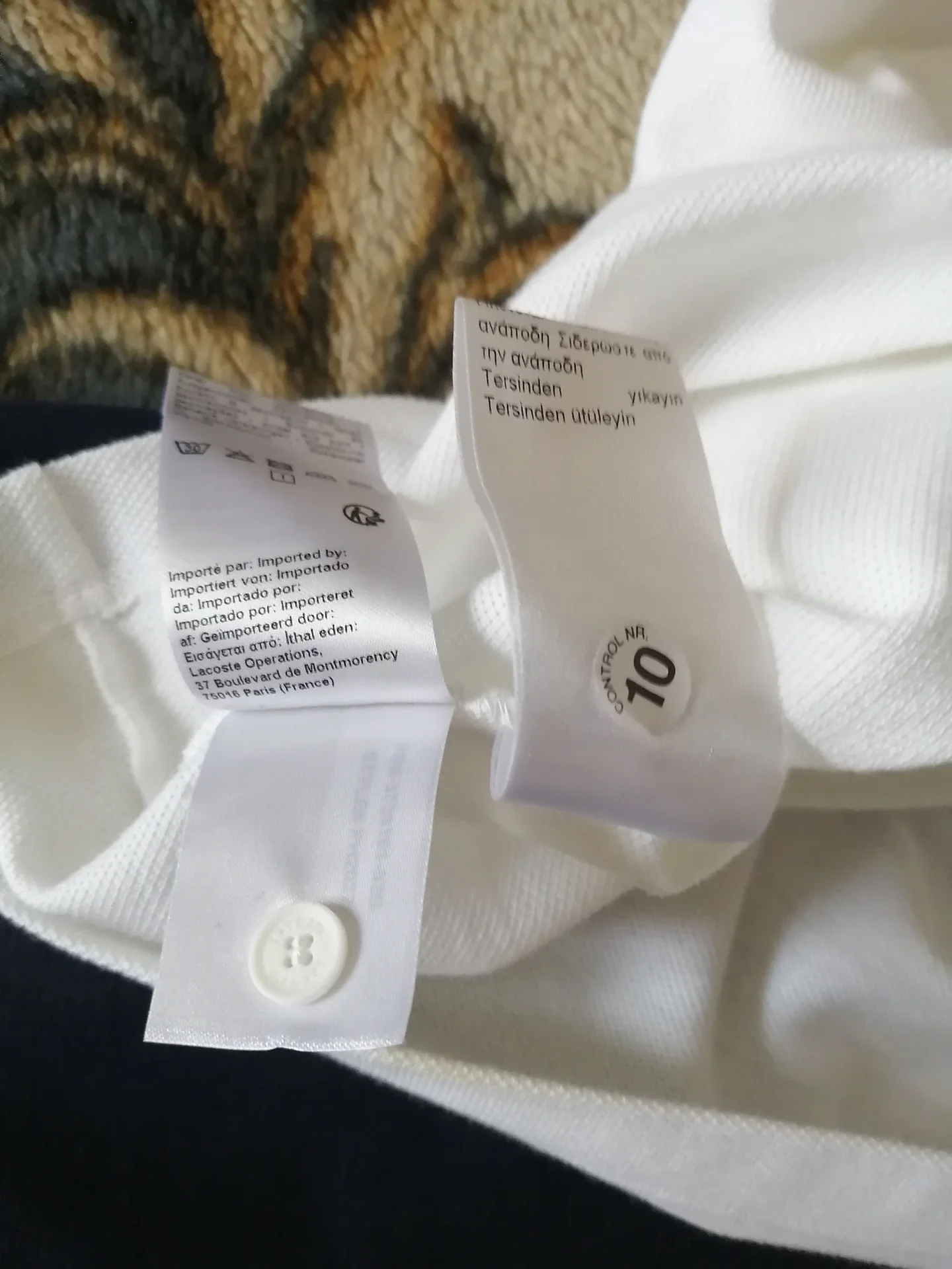 Поло мужское Lacoste - миниатюра 7