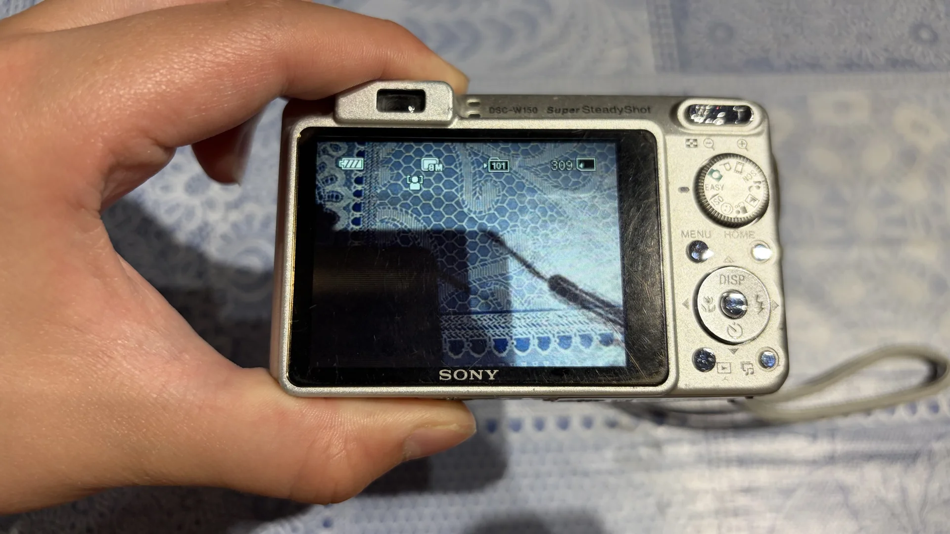 Фотоаппарат sony yber shot dsc w150 - миниатюра 5
