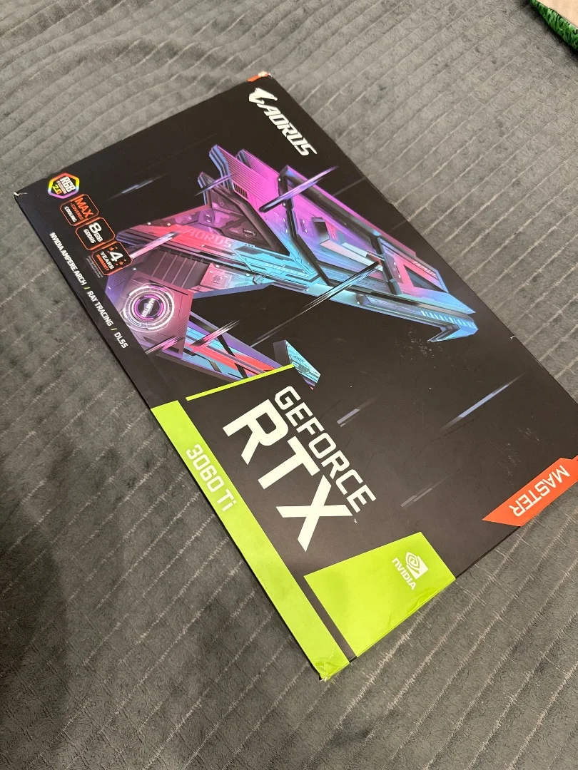 Видеокарта 3060ti aorus - миниатюра 2