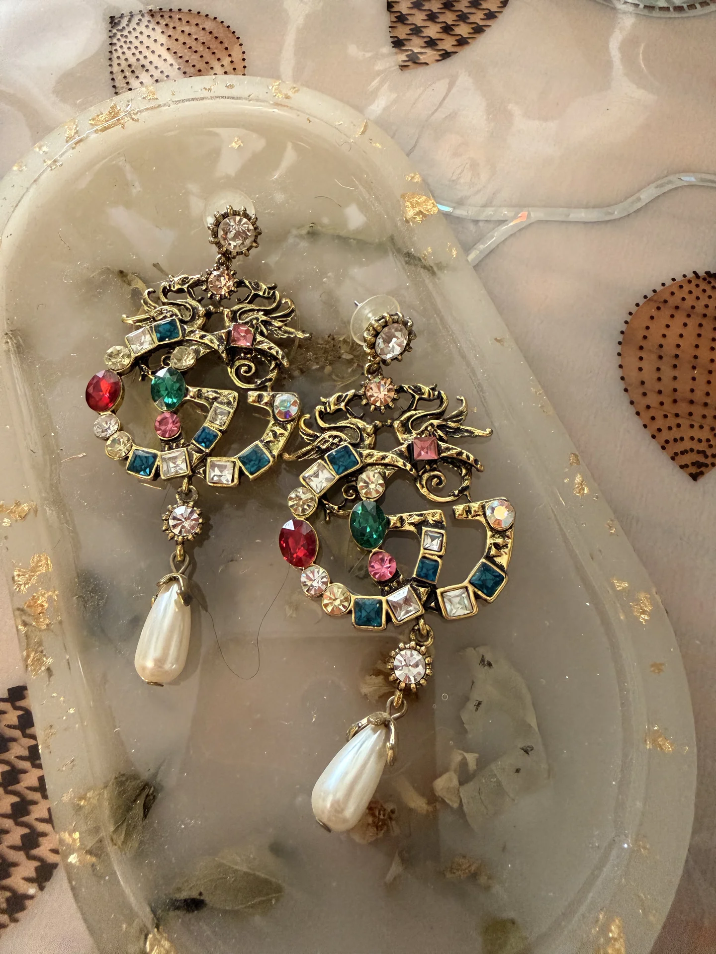 Серьги GUCCI - миниатюра 2