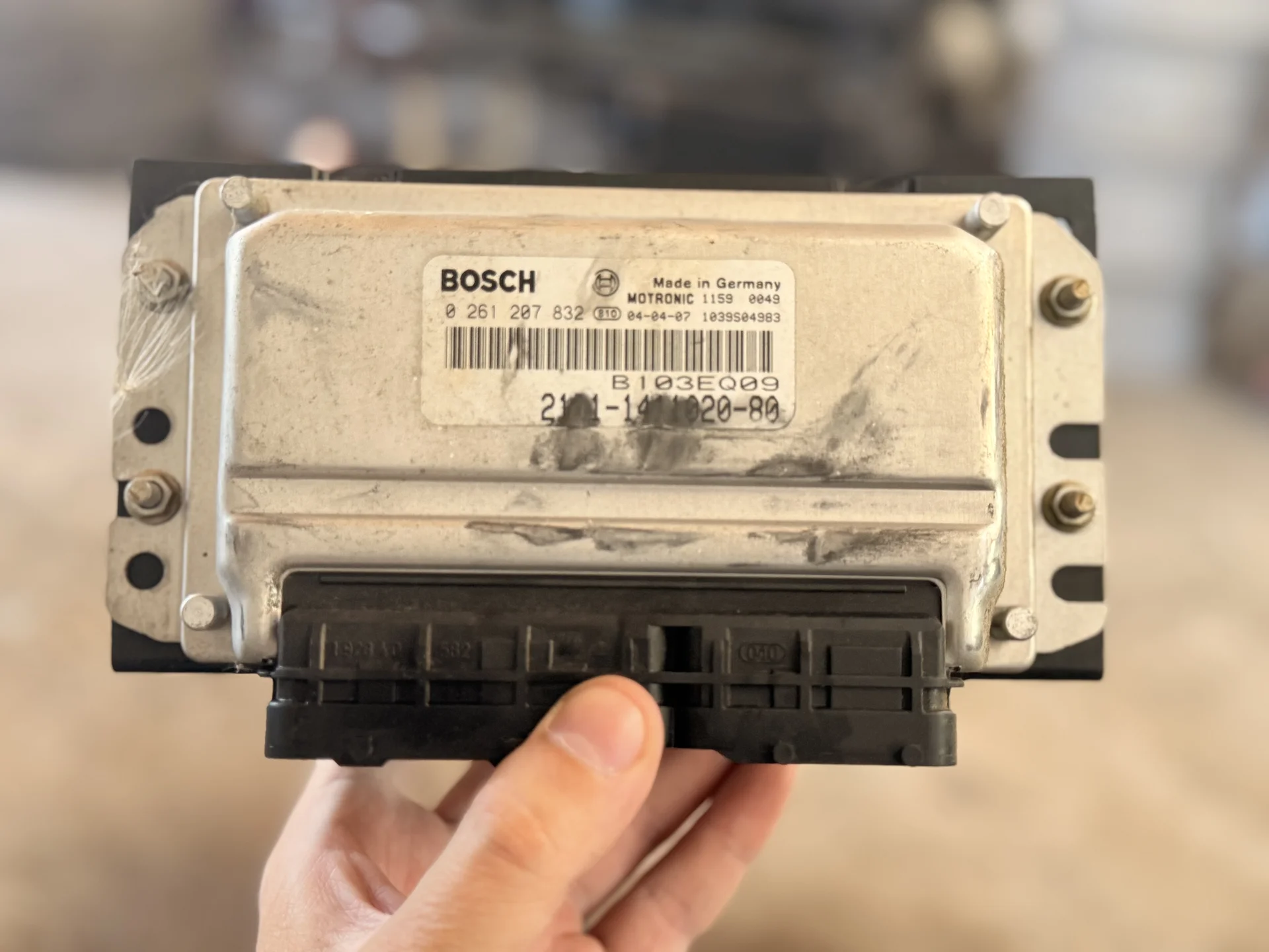 ЭБУ (мозги) ВАЗ 2114 BOSCH 2111-1411020-80 - изображение 1