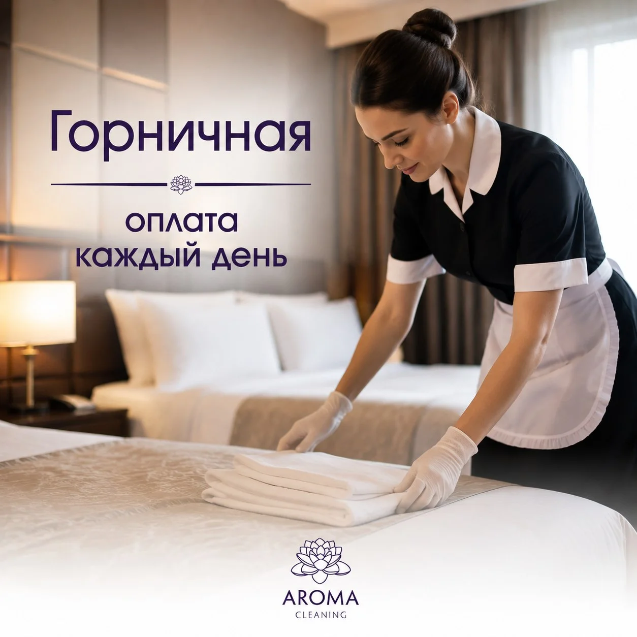 Требуются Горничные в отель с ЕЖЕДНЕВНОЙ ОПЛАТОЙ - изображение 1