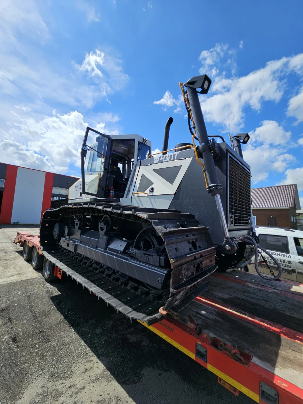 Бульдозер Болотоход DR-10L - миниатюра 2