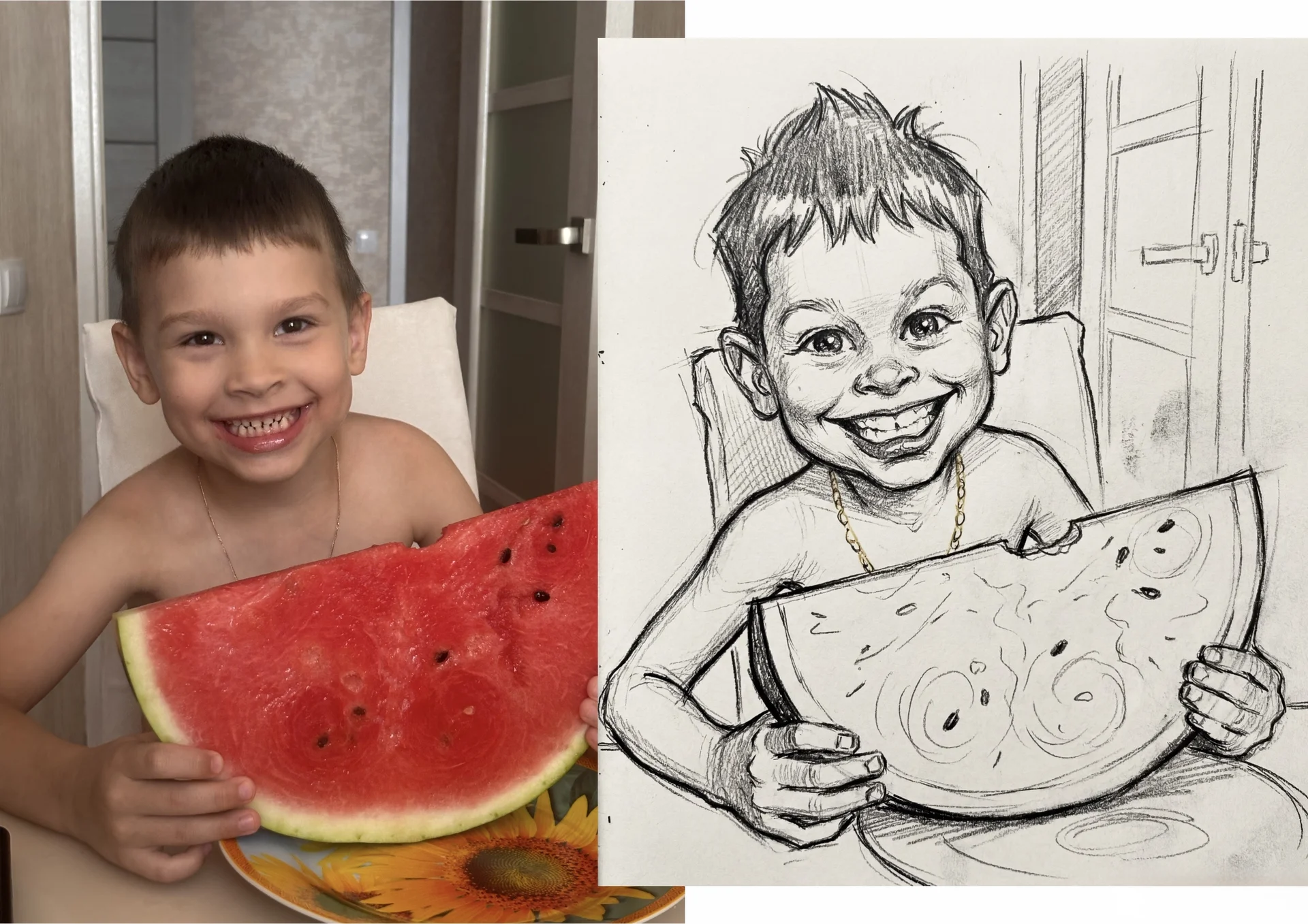 Шарж по фото на заказ - миниатюра 4