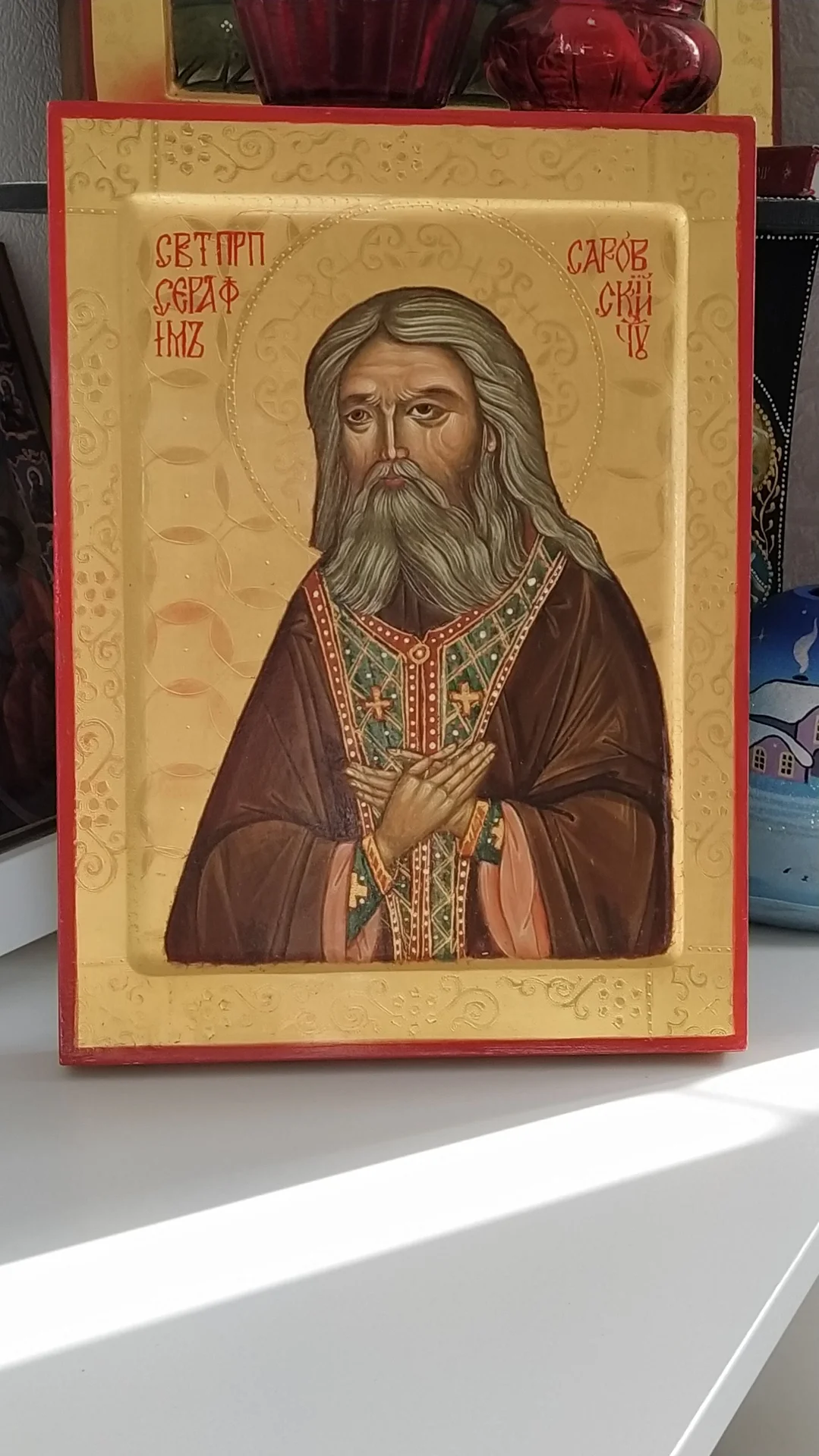 Икона рукописная - миниатюра 4