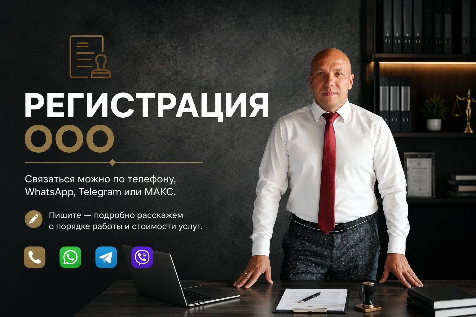 РЕГИСТРАЦИЯ ООО БЕСПЛАТНО - изображение 1