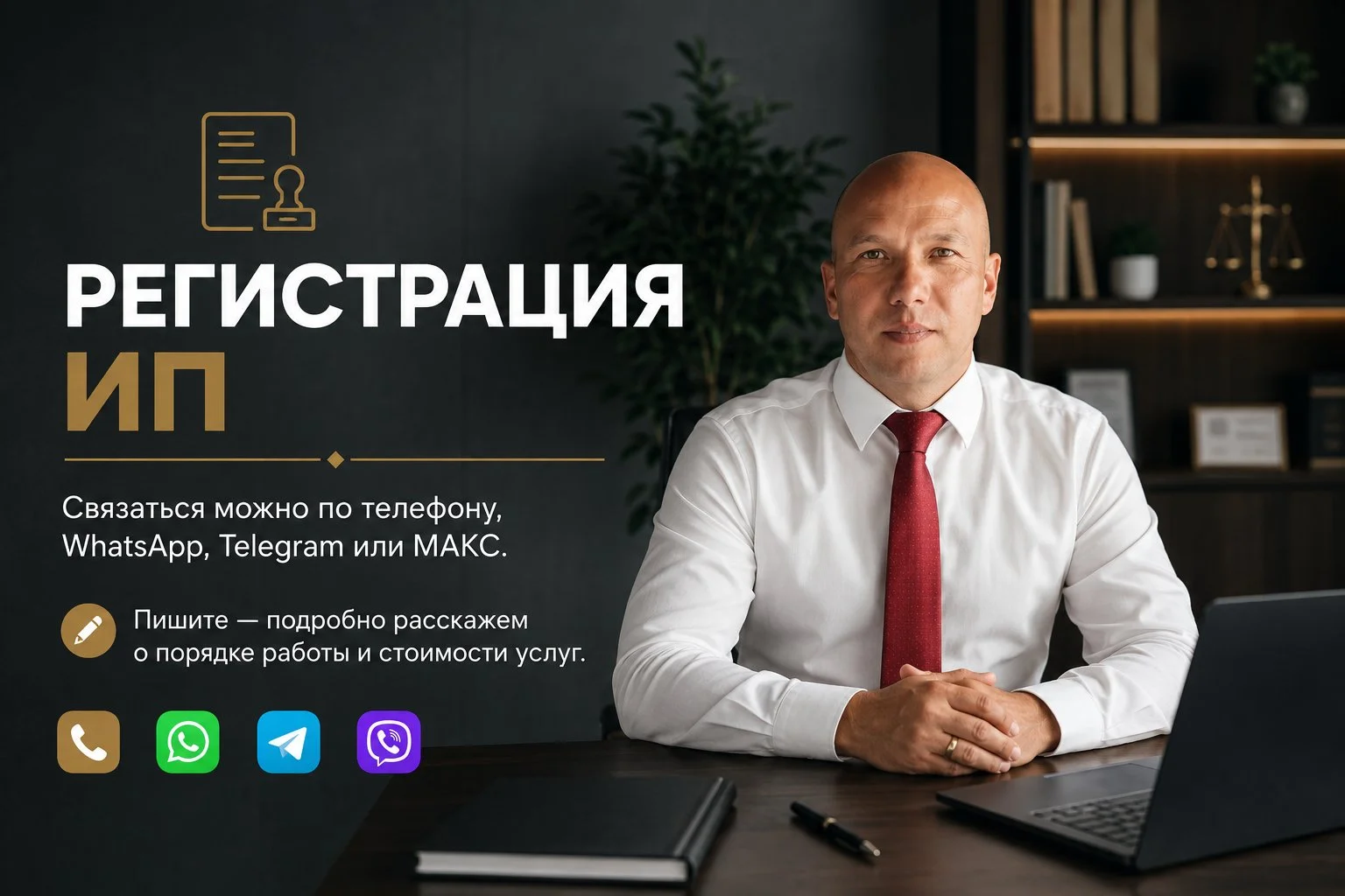 РЕГИСТРАЦИЯ ИП - изображение 1