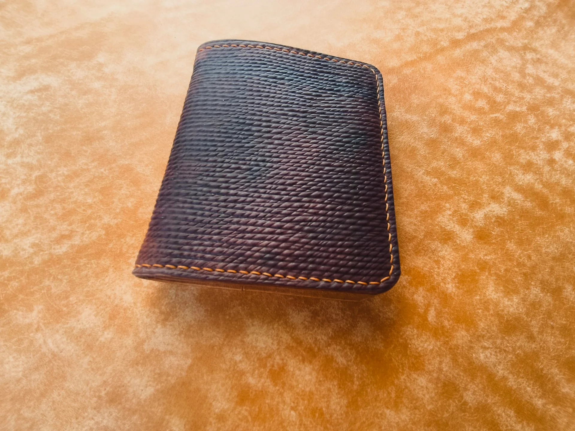 Кошелек из кожи Metta Catharina Shell Cordovan - миниатюра 9