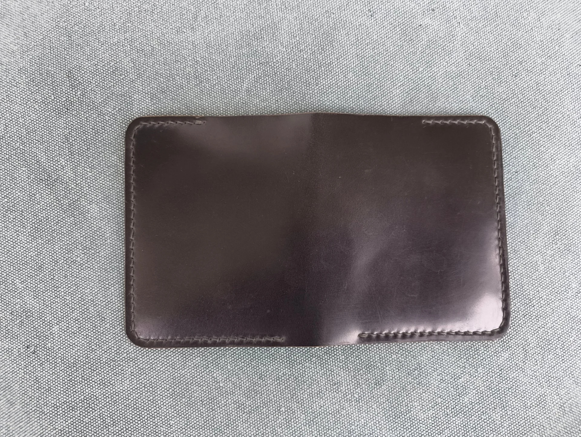Картхолдер (bifold) из кожи Shell Cordovan - миниатюра 5
